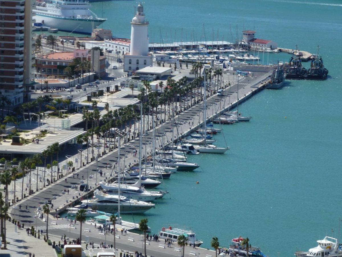Malaga Beach And Historic Centre Malagueta Exteriér fotografie