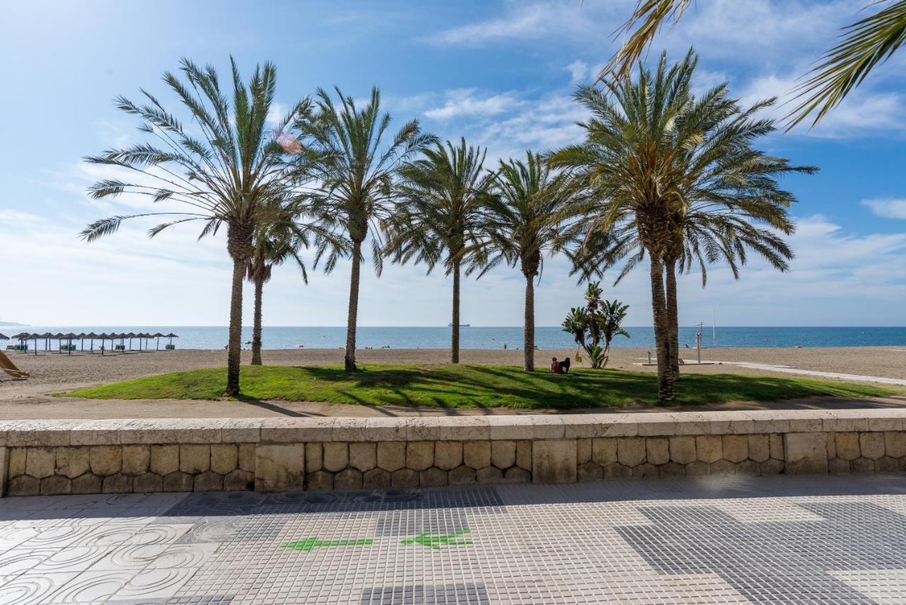 Malaga Beach And Historic Centre Malagueta Exteriér fotografie