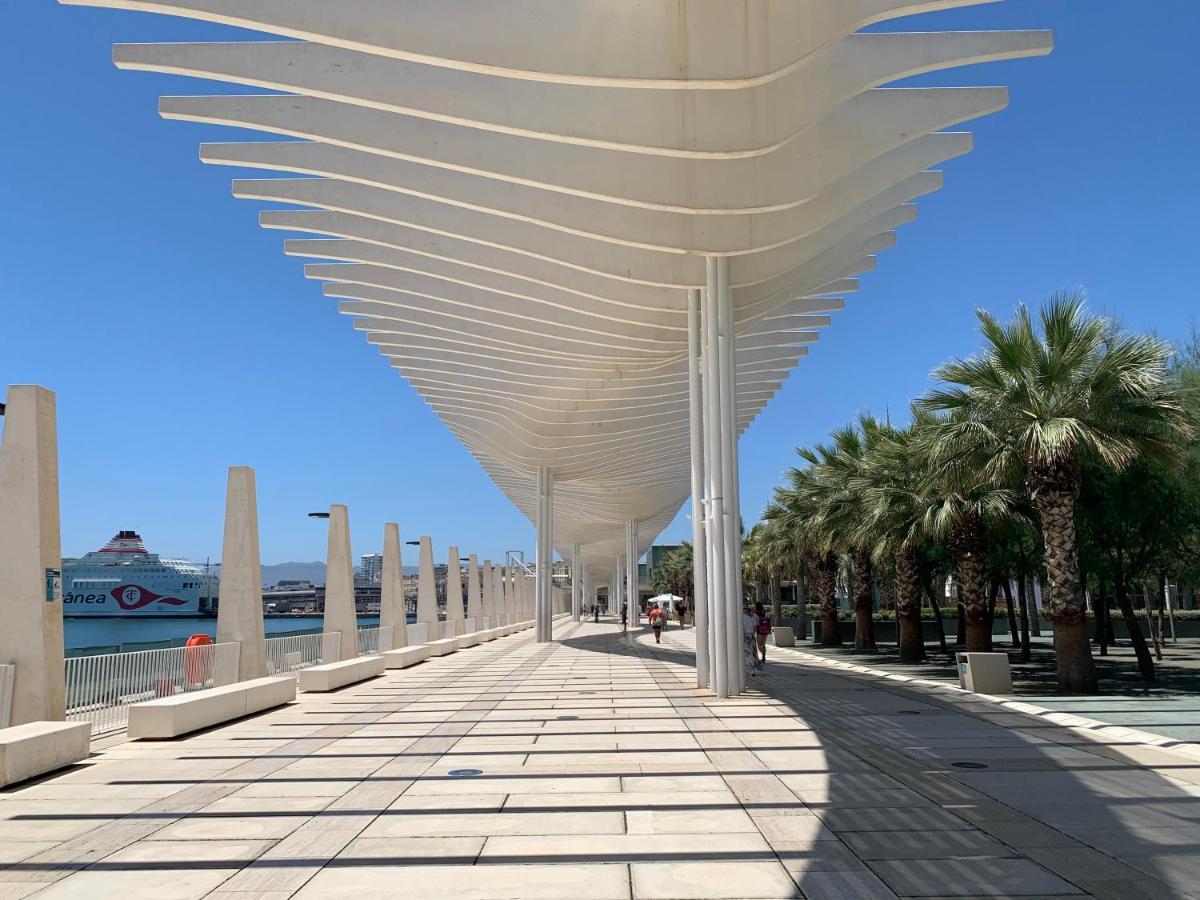Malaga Beach And Historic Centre Malagueta Exteriér fotografie